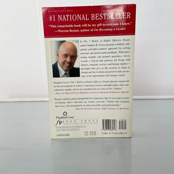 The 7 Habits of Highly Effective People by Stephen R. Covey Paperback Book - Picture 3 of 6